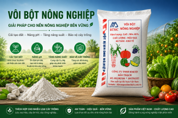 Vôi bột nông nghiệp